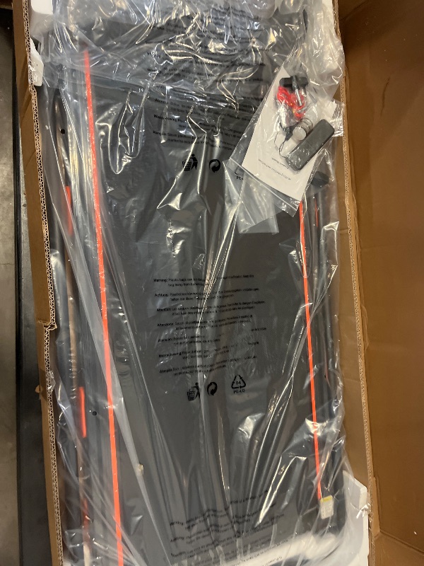 Photo 1 of Walking Pad Treadmill Under Desk,6% Manual Incline,300lbs Capacity,Foldable Portable 2.5HP Mini Treadmill for Home,APP Compatible,Compact Design for Walking Fitness Workout Equipment