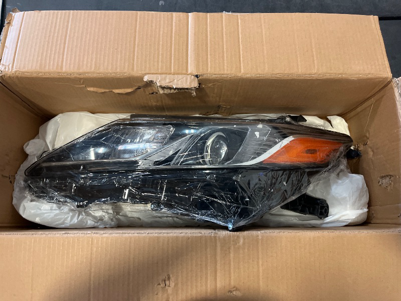 Photo 1 of 2018-2022 Camry L LE SE Headlights Left Side,LED Projector Headlight Assembly Compatible with Toyota Camry 2018 2019 2020 2021 2022 Replacement Left Driver Side