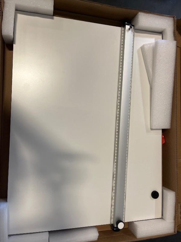 Photo 1 of Acurit PXB 20” x 26” Drawing Board for Artists and Designers - Portable Workspace for Drawing, Sketching, Drafting, Painting - Multi-Angled Laminated Surface with Ruler and Parallel Motion Bar
