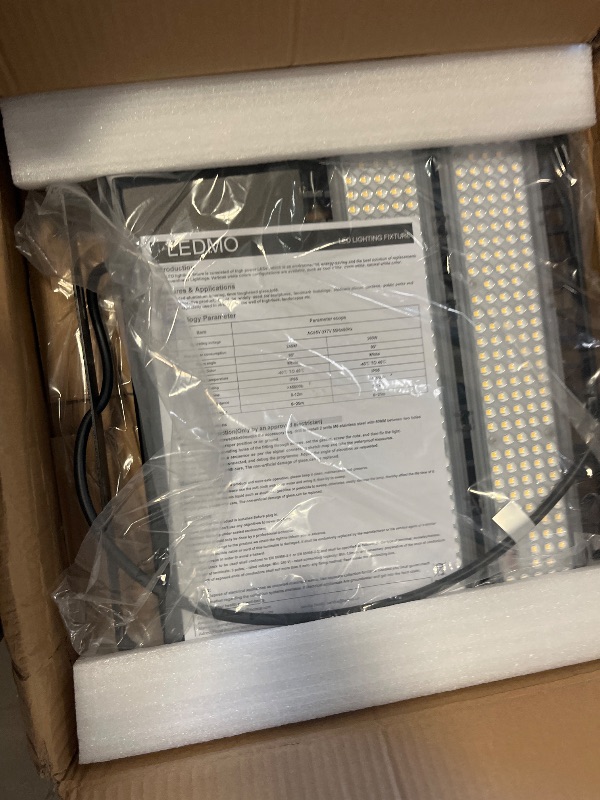 Photo 1 of LED Stadium Lights, Extremely Bright 36000 Lumen Outdoor Stadium Flood Light, IP65 Waterproof 240W Commercial Exterior Arena Lighting with 5000K Wide Angle and Heavy Duty