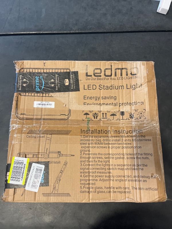Photo 1 of LED Stadium Lights, Extremely Bright 36000 Lumen Outdoor Stadium Flood Light, IP65 Waterproof 240W Commercial Exterior Arena Lighting with 5000K Wide Angle and Heavy Duty