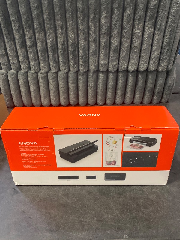 Photo 1 of Anova Culinary Precision Vacuum Sealer Pro, Includes Large Bag Roll (19ft), Wet & Dry Dual Food Vacuum Sealer Machine for Sous Vide and Long-Term Storage, 2-Year Warranty