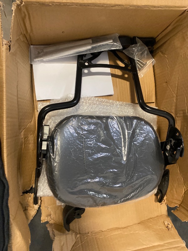 Photo 1 of Passenger Backrest Sissy Bar,Detachable Sissy Bar Backrest Compatible with Harley Davidson Street Glide Road King Electra Glide Road Glide 2009-2024