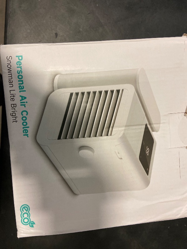 Photo 1 of Portable Air Conditioner Cooling Fan: Evaporative Mini Air Cooler with USB Personal Air Cooler Desktop Ac Unit for Room Office Home (White)(White4)