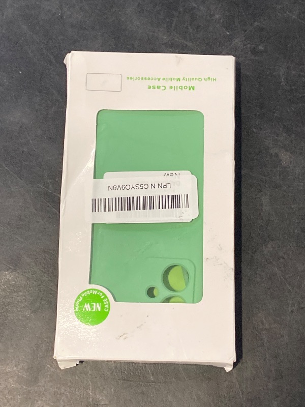 Photo 1 of Case for Motorola Moto G55 5G, Silicone Protective Phone Case for Motorola Moto G55 5G with Silicone Lanyard, Slim Thin Soft Shockproof Cover for Motorola Moto G55 5G Silicone Case Green