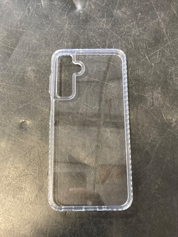 Photo 1 of ZAGG Crystal Palace Samsung Galaxy S24 FE Case – Crystal Clear, 13ft Drop Protection, Graphene Reinforced, Wireless Charging Compatible
