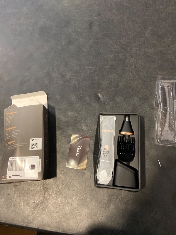 Photo 1 of Electric Razor for Men, IPX7 Waterproof Versatile Shaver for Temple, Groin, Nose, Ear Hairs, Beard, Body Hair Trimmer for Men, Painless Grooming Kit with 2 Replaceable Ceramic Blade Heads