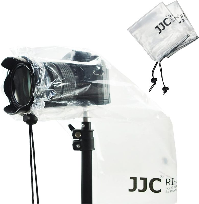 Photo 1 of 2 Pack Camera Rain Cover Clear Sleeve Protector for Sony A7R V A7 IV A7S III II A6700 A6600 A6500 A6400 A6300 A6100 A6000 A7C Nikon Z8 Z5 Z50 Z30 Z7 Z6 II D780 D7500 D5600 D3500 P1000
