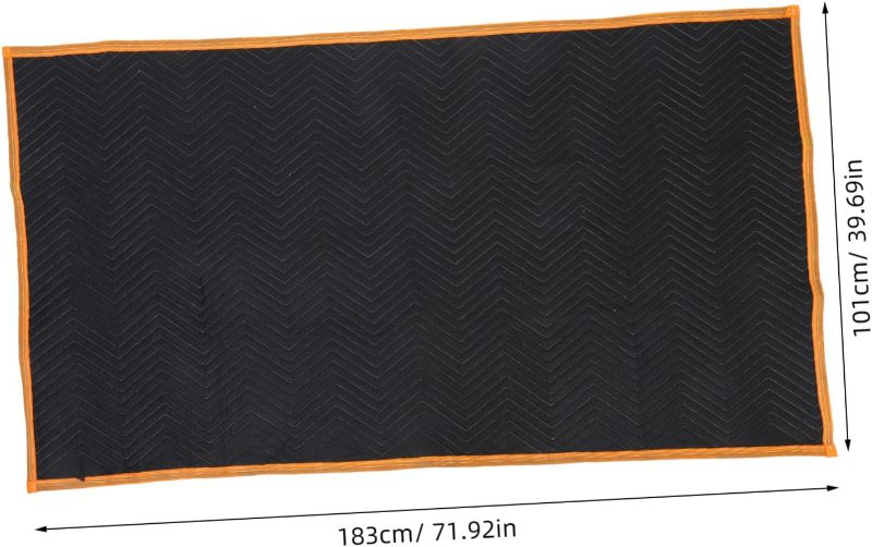 Photo 1 of  1 Heavy Duty Moving Blankets  Furniture Pads for Moving Shipping Blankets Wrapping Pads Protection for Sofas Floors