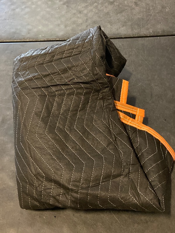 Photo 1 of  1 Heavy Duty Moving Blankets  Furniture Pads for Moving Shipping Blankets Wrapping Pads Protection for Sofas Floors