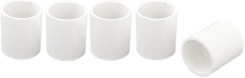 Photo 1 of XYWHPGV 5 Pcs 40mm Inner Dia Straight Pipe Connectors Adapter Fittings White(5b4f8 fe4fe 4464f bca96 d7bed 93730