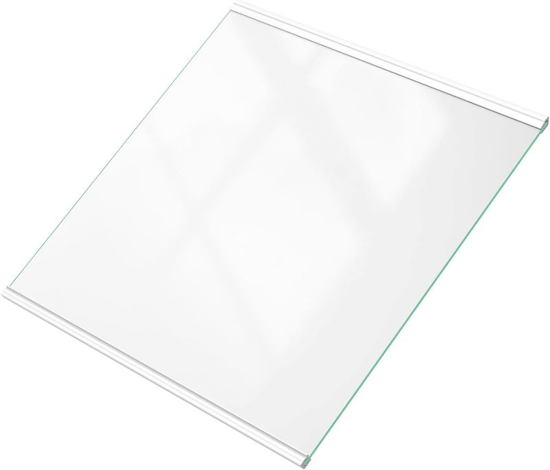 Photo 1 of UPGRADED DA97-20647A Refrigerator Glass Shelf Replacement Compatible with Samsung Fridge Glass Shelf RS27T5200SR/AA, RS28A500ASR, RS27T5201SR/AA, RS27T5561SR/AA, RS27T5200SG Tempered Glass Upper Shelf