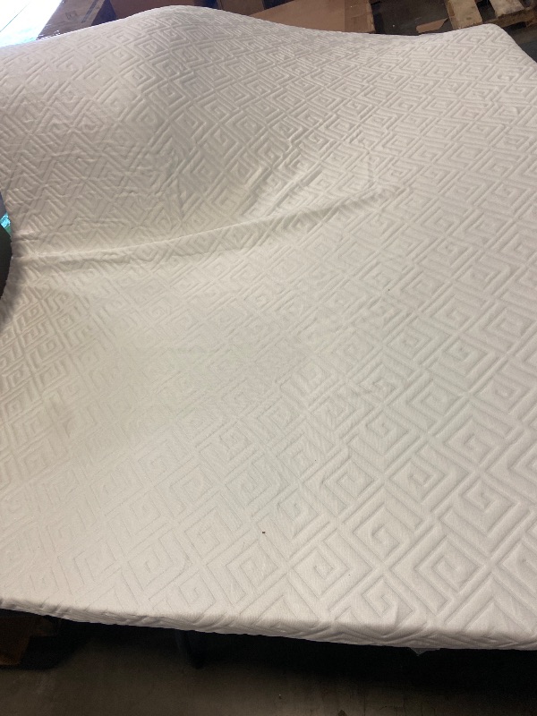 Photo 1 of 3 Inch Gel Memory Foam Mattress Topper Queen Size High Density Cooling Pad Pressure Relief Bed Topper (with Removable & Washable Bamboo Cover)