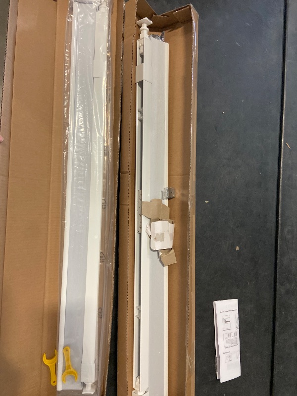 Photo 1 of Cordless Cellular Shades, No Drill No Tools Honeycomb Window Blinds, Blackout Light Blocking Cellular Shades for Window, Thermal Insulation Blinds, Easy to Install, White 36" W x 64" H
