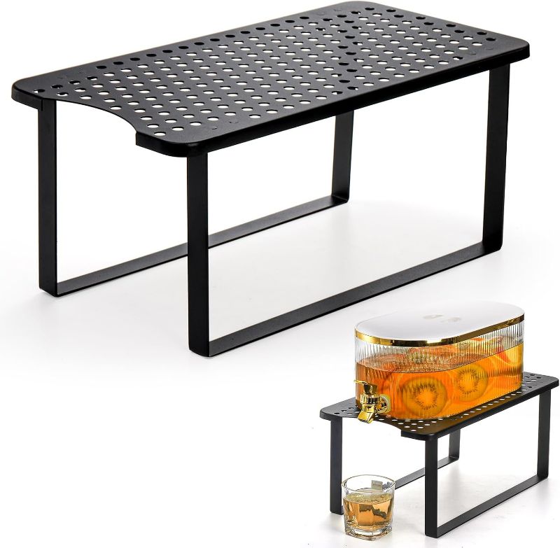 Photo 1 of Jucoan Water Filter Dispenser Stand for Counterop, Metal Water Dispenser Holder, 15 x 8 x 6.75 Inch Retagular Drink Beverage Dispenser Stand for Party Beverage Station, Stand Only