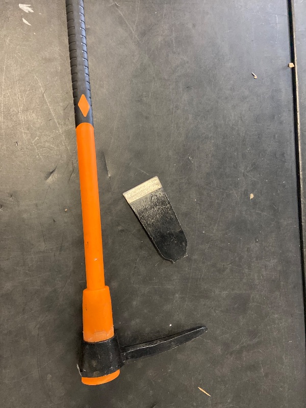 Photo 1 of VNIMTI Pick Axe for Digging, Heavy Duty Pickaxe with Shock Absorbing Handle, 36 Inches