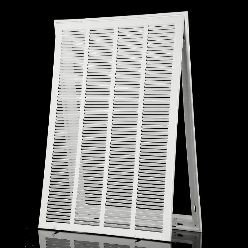 Photo 1 of 14x30 Return Air Grille [Duct Opening Size] Return Vent Cover for Wall or Ceiling,Steel Return Air Grill Removable Face/Door for 1 inch Filters(14"W x 30"H [Duct Opening])