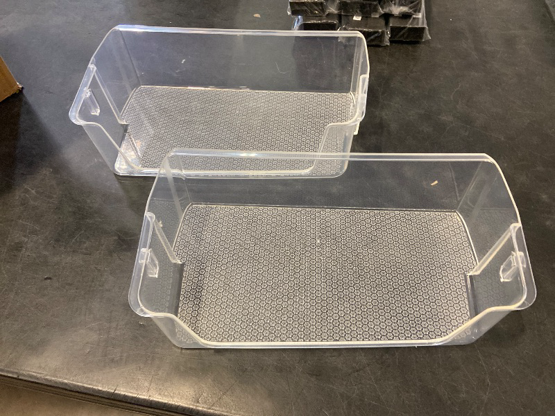 Photo 1 of 2 PACK] Upgraded Right Refrigerator Door Bin RF28T5001SR RF28T5021SR RF27T5201SR RF27T5241SR RF28T5101SR RF28T5001SG DA63-09775A DA97-20984A Door Shelf Compatible with Samsung Refrigerator Door Bin