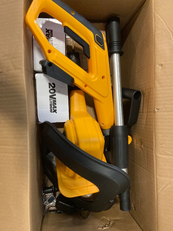 Photo 1 of Alloyman 20V Cordless Tiller Cultivator, 360RPM Electric Garden Tiller, with 2 * 2.0Ah Batteries & Charger, 9In Tilling Width and 6.6In Depth Garden Rototiller for Lawn/Gardening/Soil Cultivation