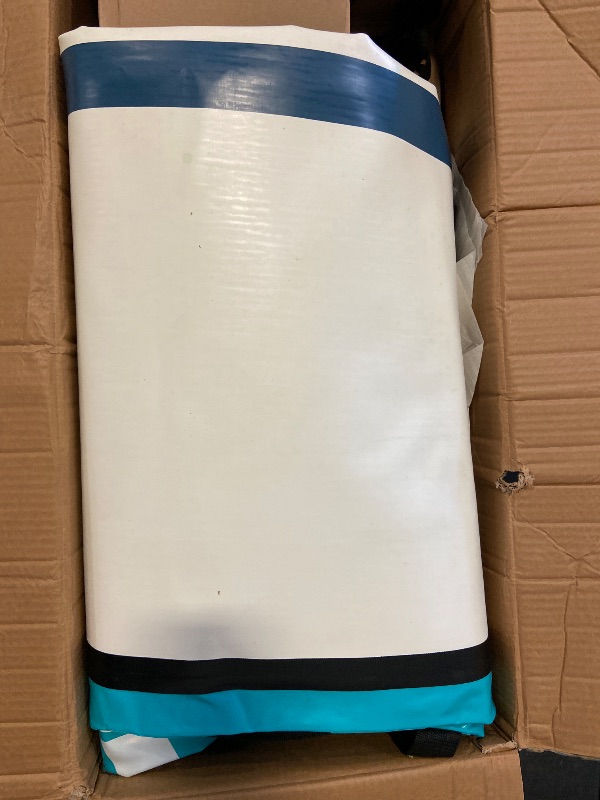Photo 1 of Inflatable Gymnastics Mat 10ft/13ft/16ft/20ft L x3.3ft W x8" Thick Non-Slip Air tumbling Track Mat for Home & Outdoor Training | Includes Pump & Carry Bag – Durable & Safe for Kid & Adult