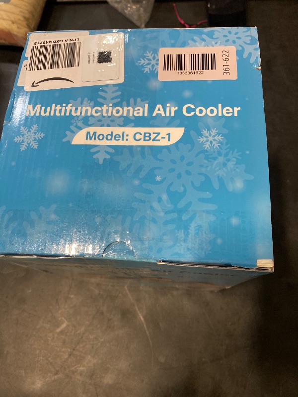 Photo 1 of JYew Portable Air Conditioners Evaporative Mini Room Air Conditioners,Portable AC Unit Air Cooler with 4 in 1 Humidifier Fan Conditioner, AC Portable for Room with 120° Rotating Function