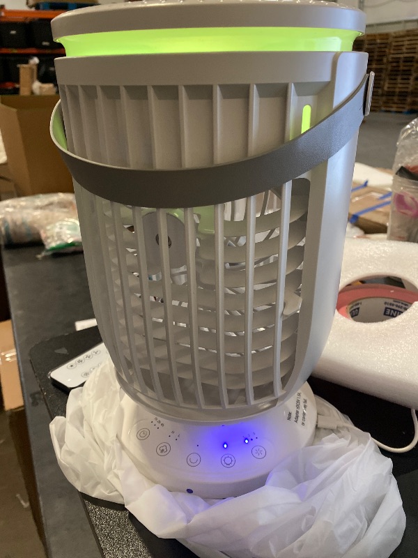 Photo 1 of JYew Portable Air Conditioners Evaporative Mini Room Air Conditioners,Portable AC Unit Air Cooler with 4 in 1 Humidifier Fan Conditioner, AC Portable for Room with 120° Rotating Function