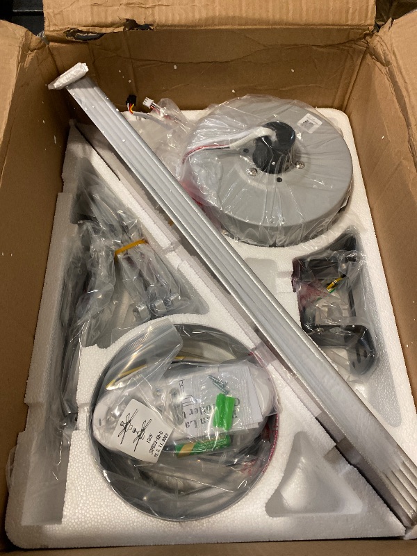 Photo 1 of Ceiling Fans with Lights, 52 inch Black Ceiling Fan with Light and Remote Control, Reversible, Dimmable, 3CCT, Quiet, Ceiling Fan for Bedroom, Living Room, Indoor/Outdoor Use