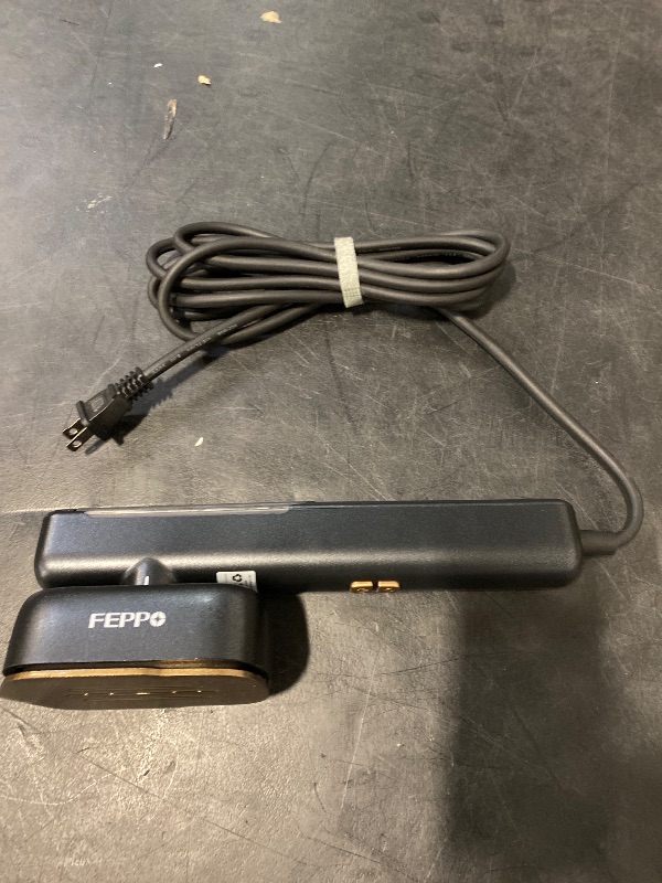 Photo 1 of FEPPO Travel Steamer for Clothes, 110-240V Dual Voltage Portable Steamer & Iron 2 in 1, Fast Heat Up, 1100W Powerful Garment Steamer, Large Ceramic Heat Panel for Home & Global & Europe Traveling