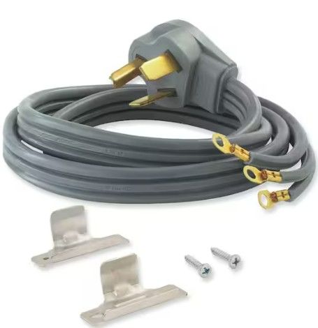 Photo 1 of 6 ft. 3-Prong 30 Amp Dryer Cord