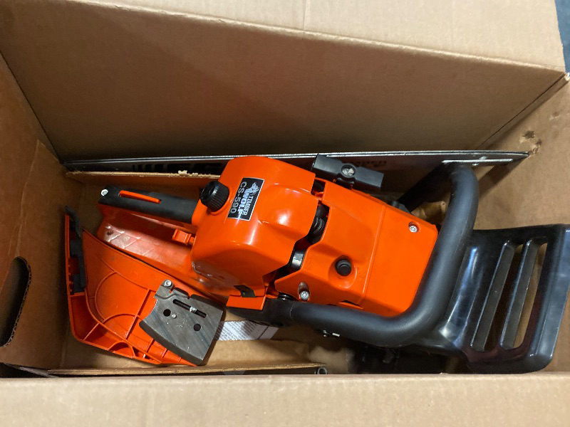 Photo 1 of 20 in. 59.8 cc Gas 2-Stroke Rear Handle Timber Wolf Chainsaw