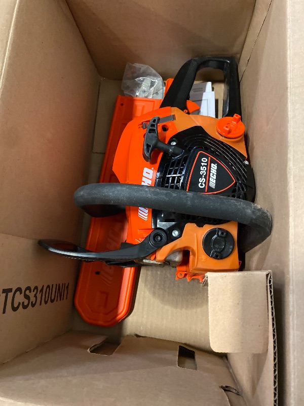 Photo 1 of 16 in. 34.4 cc Gas 2-Stroke Engine Rear Handle Chainsaw