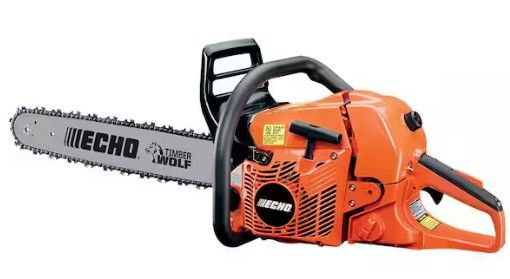 Photo 1 of 20 in. 59.8 cc Gas 2-Stroke Rear Handle Timber Wolf Chainsaw