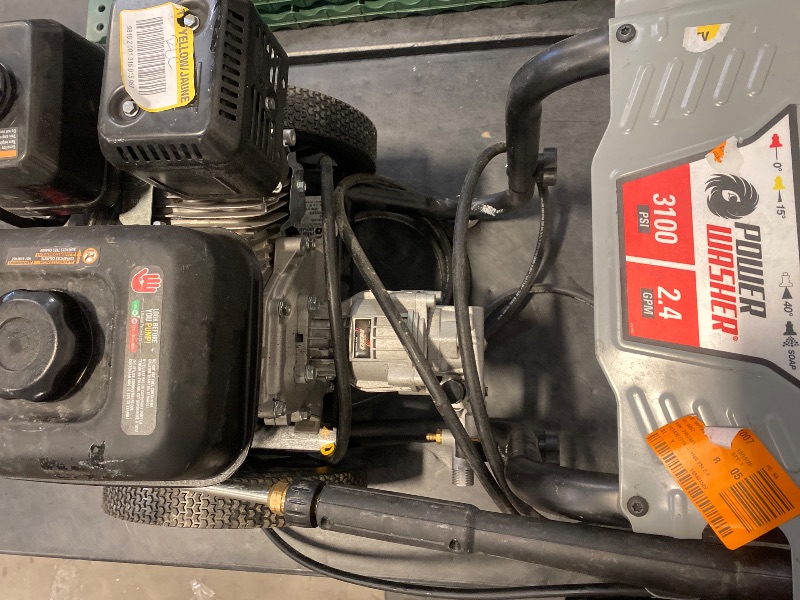 Photo 1 of 3100 PSI 2.4 GPM Cold Water Gas Pressure Washer with 163cc Engine
