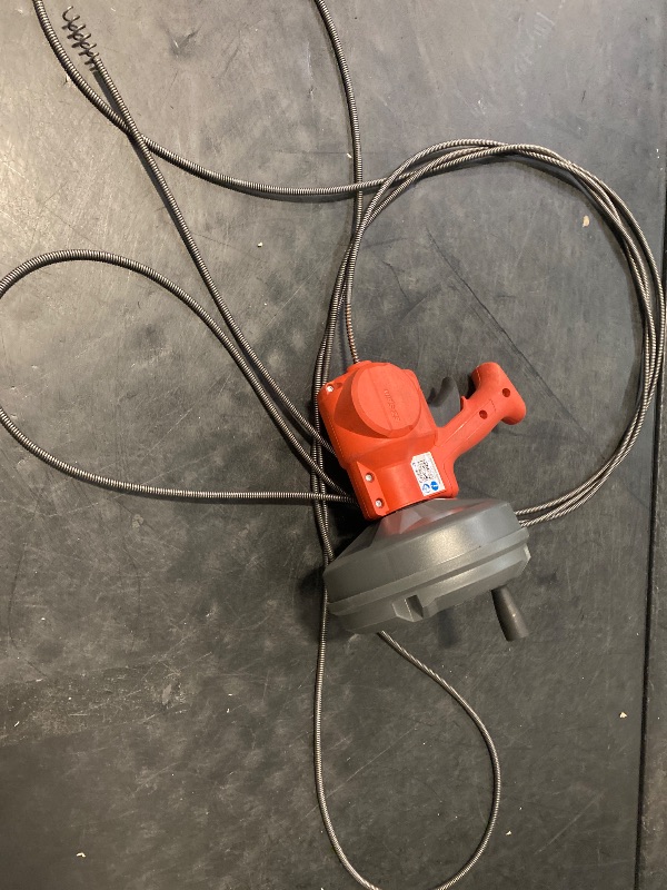 Photo 1 of EZ SPIN Drain Cleaning Snake Auger