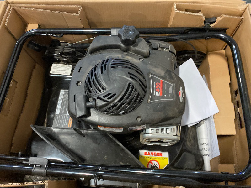 Photo 1 of 20 in. 125 cc Briggs & Stratton Walk Behind Gas Push Lawn Mower with 4 Wheel Height Adjustment and Prime 'N Pull Start