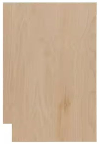 Photo 1 of 23.25 in. W x 34.5 in. H Base Cabinet Flush End Panel