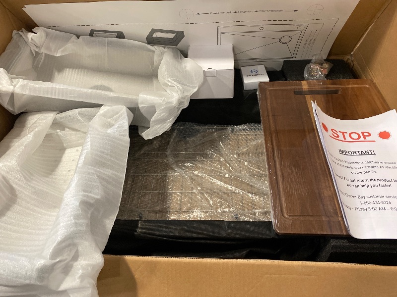 Photo 1 of Dolancourt Tight Radius 33 in. Drop-In Single Bowl 18G Stainless Steel Workstation Kitchen Sink with Spring Neck Faucet