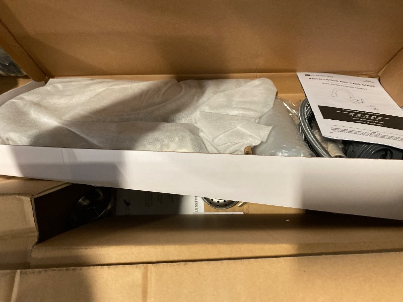 Photo 1 of Bratten 33 in. Drop-In 60/40 Double Bowl 18 Gauge Stainless Steel Kitchen Sink with Pull-Down Faucet