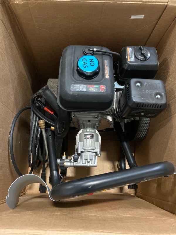 Photo 1 of 3100 PSI 2.4 GPM Cold Water Gas Pressure Washer with 163cc Engine