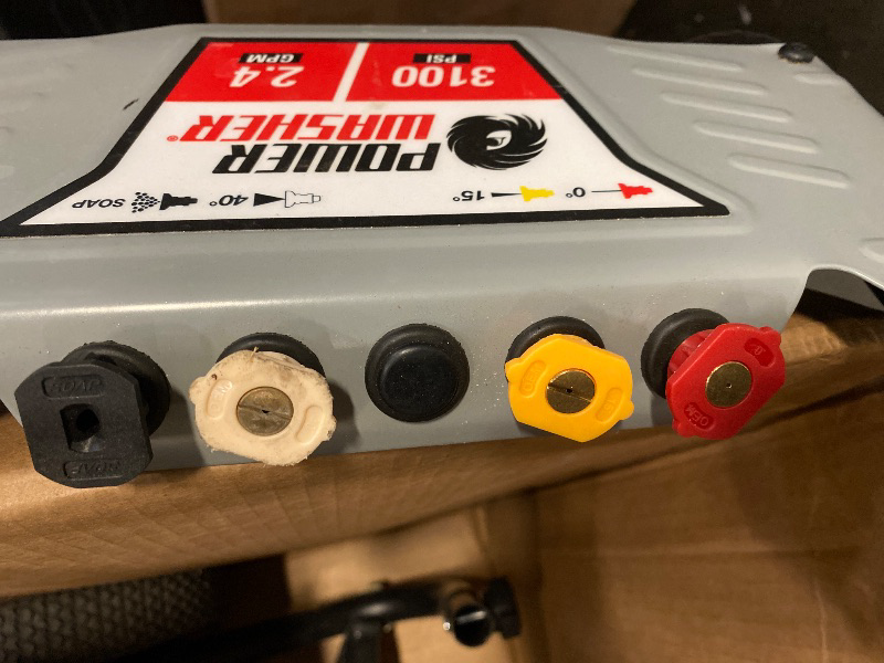 Photo 1 of 3100 PSI 2.4 GPM Cold Water Gas Pressure Washer with 163cc Engine