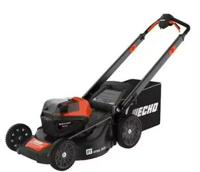 Photo 1 of 56V 21 in. Cordless Battery Walk Behind Self-Propelled Lawn Mower with 5.0Ah Battery and Charger