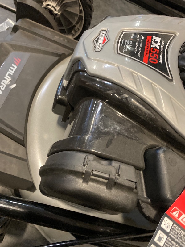 Photo 1 of 21 in. 140 cc Briggs and Stratton Walk Behind Gas Push Lawn Mower with Height Adjustment and with Mulch Bag