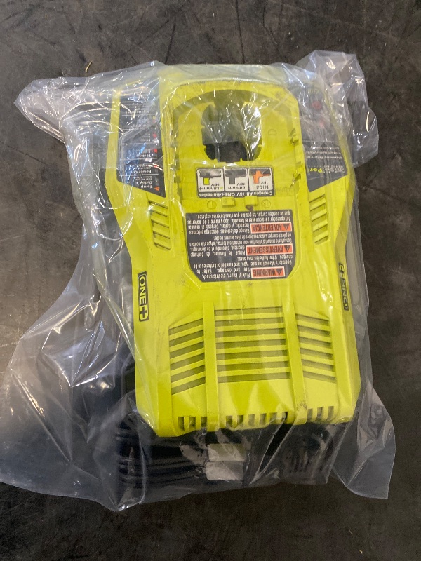 View 3 of Ryobi 18 Volt P118 Dual-chemistry Lithium Ion OEM Battery Charger
