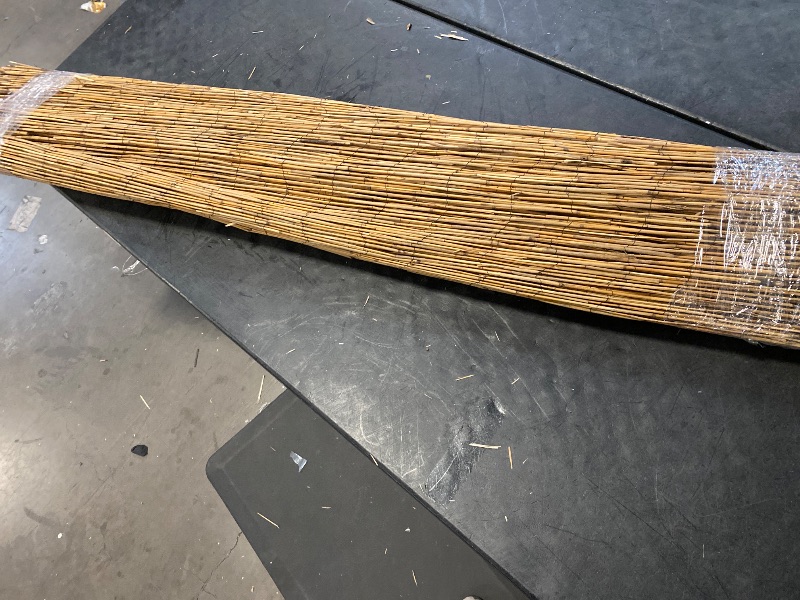 Photo 1 of 6 ft. H x 16 ft. W Natural Reed Fencing