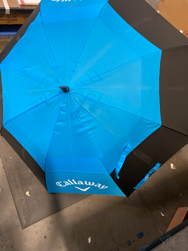 Photo 1 of Callaway Tour Authentic Umbrella (Blue/Black)