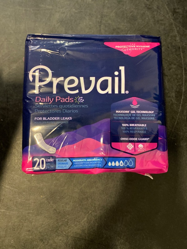 Photo 1 of Discreet bladder protection Prevail pads