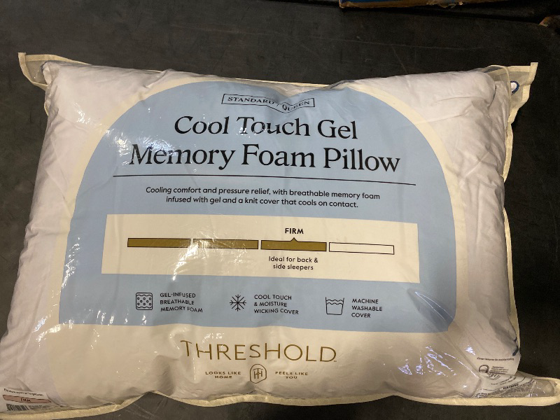 Photo 1 of 2 Pack Threshold Cool Touch Gel Memory Foam Pillow is a standard/queen