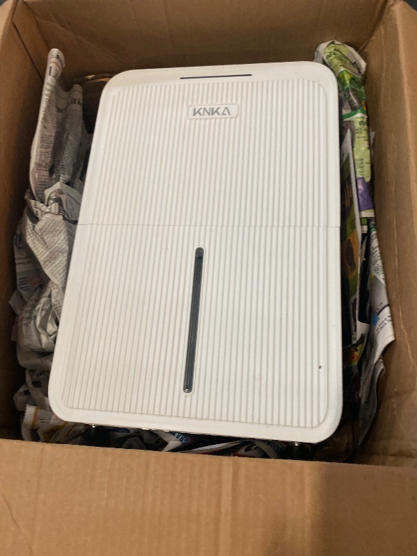 Photo 1 of KNKA 2500 Sq.Ft Dehumidifiers for Home with Drain Hose Max 34 Pints, Dehumidifier for Basement, Bedroom, Bathroom, Large Room, Three Modes, Intelligent Humidity Control, Dry Clothes, 24HR Timer