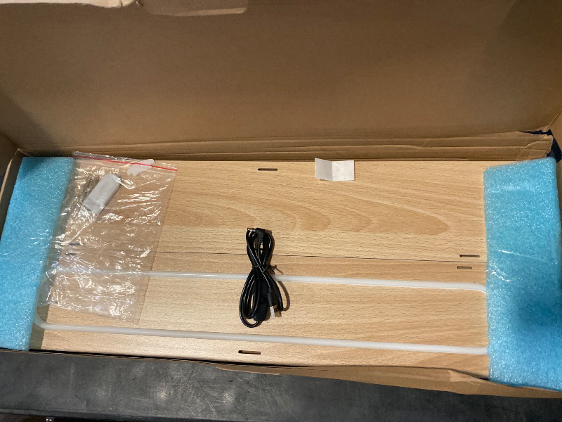 Photo 1 of Clear Acrylic Display Case for LABUBU Doll Figures with LED Light, Wooden Display Box for POPMART The Monsters for Crybaby for SKULLPANDA Collectibles for Funko Pop with Door, 23.6x3.9x7.9in