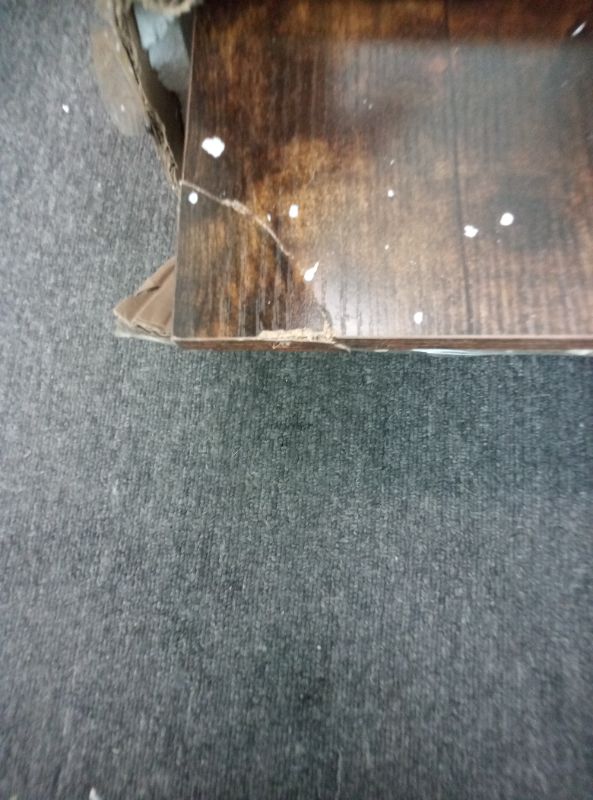 Photo 1 of HOOBRO Dog Crate Furniture, Wooden Dog House, Decorative Dog Kennel with Drawer, Indoor Pet Crate End Table for Small Dog, Steel-Tube Puppy Cage, Chew-Proof, Rustic Brown and Black BF01GW03